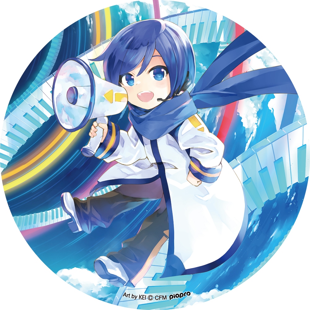 キャラパブ | 初音ミク 16th | コースターパブミラー KAITO (Art by KEI)