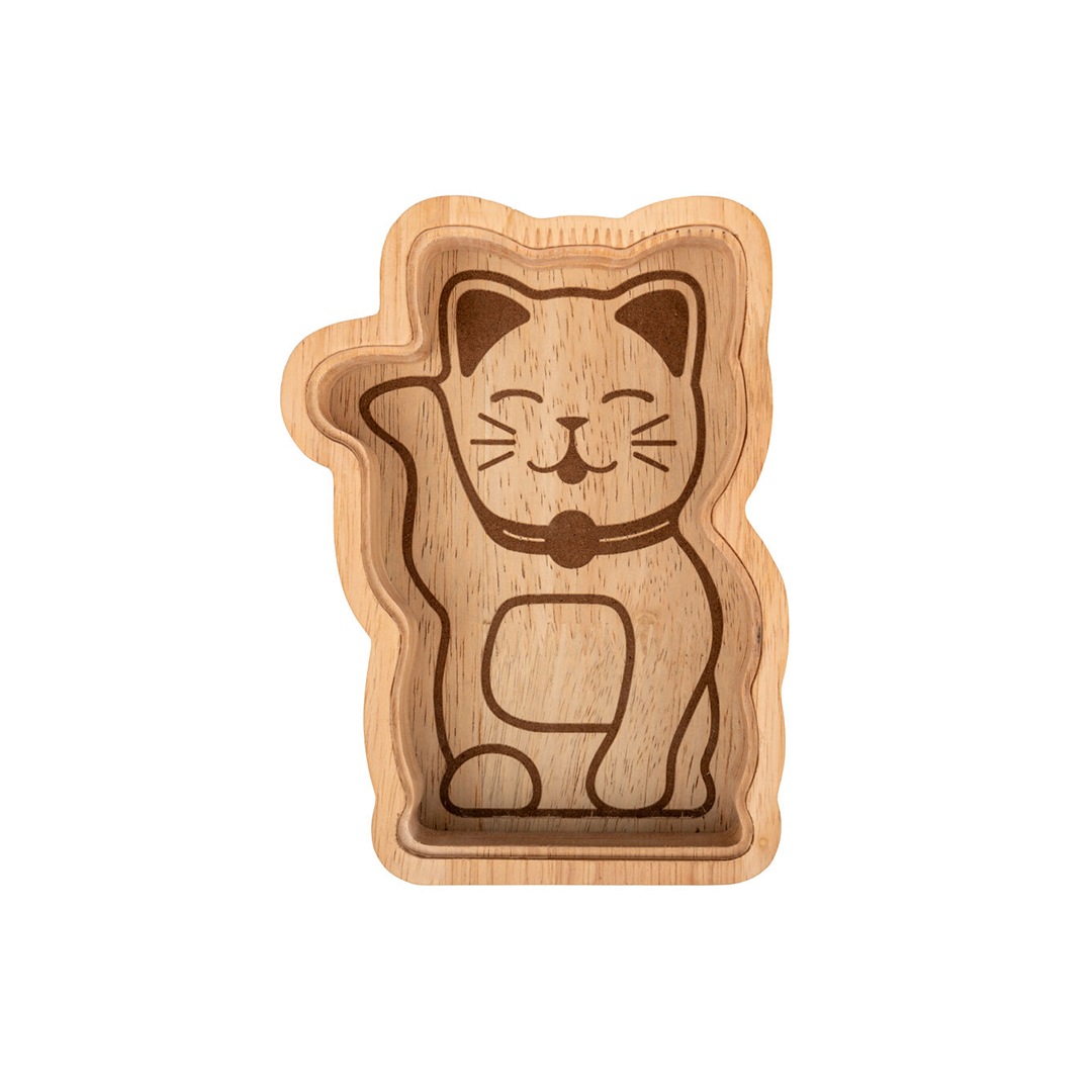 KIKKERLAND ラッキー キャット マネー バンク | 招き猫の貯金箱