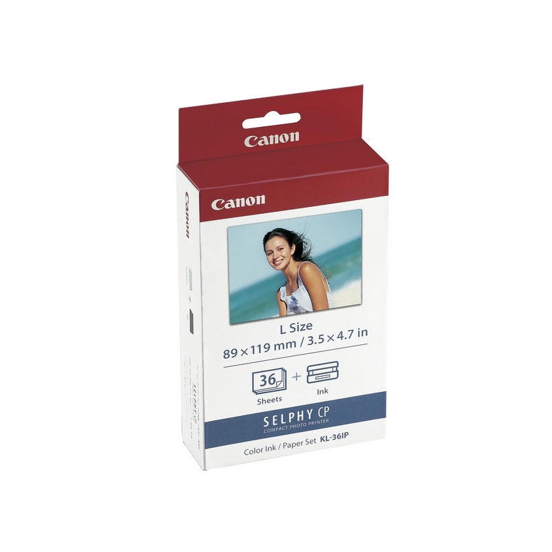 Canon/キヤノン インクペーパーセット KL-36IP（Lサイズ36枚分）
