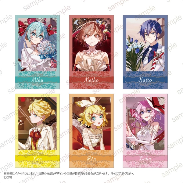 MEIKO 20th Anniversary】ミニイラストカードセット（6枚1セット