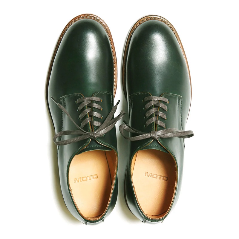 モト MOTO コードバンプレーントゥシューズ CORDOVAN PLAIN TOE SHOES