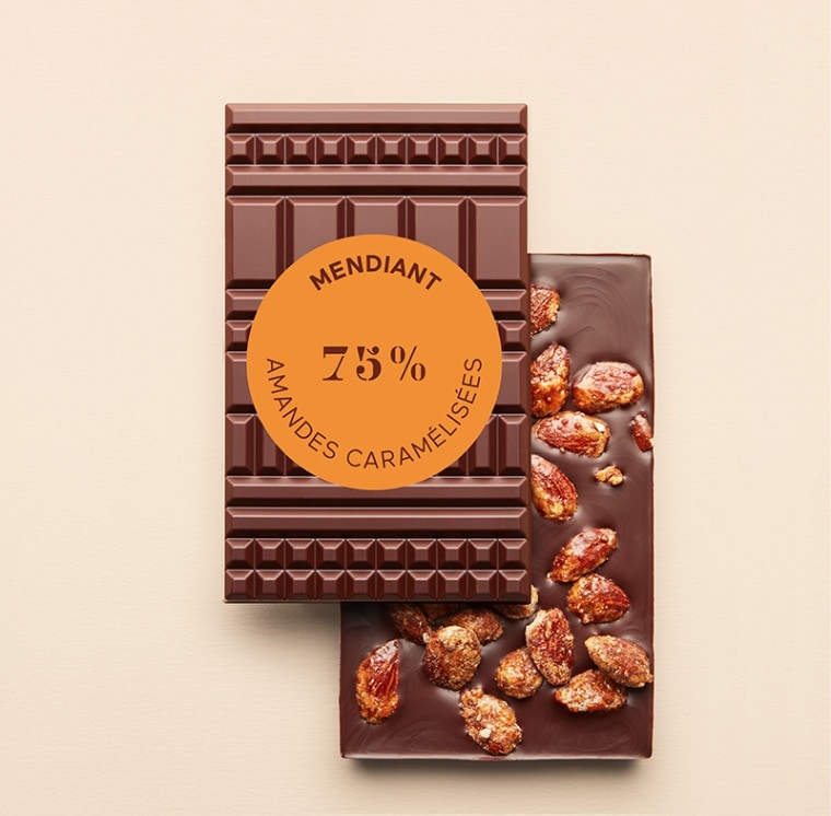マンディアン ノワール 75％ ヘーゼルナッツ・キャラメリゼ｜【公式