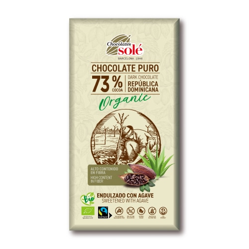 ダークチョコレート73% アガベ 100g[チョコレートソール]〈冬季限定