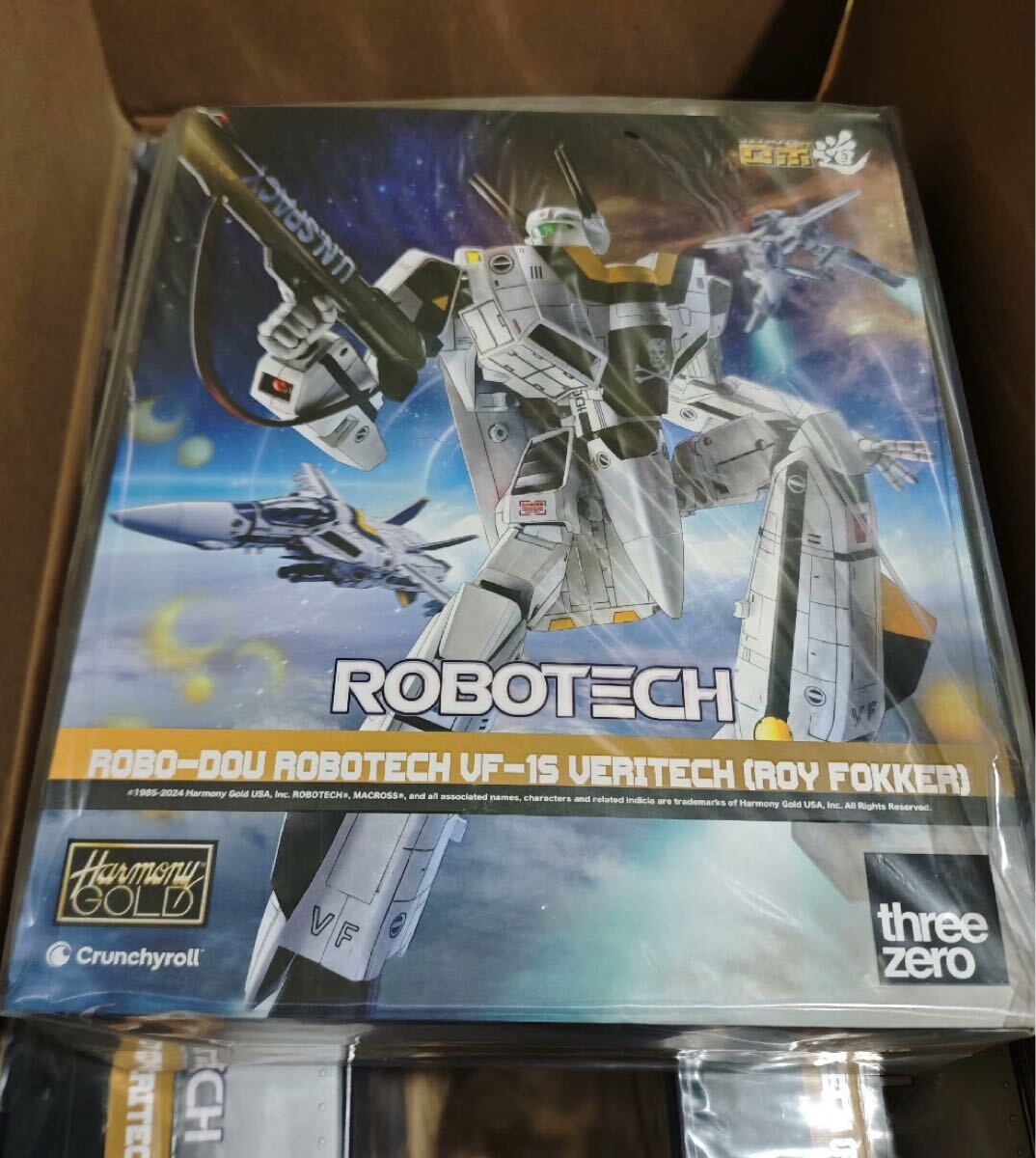 threezero ロボ道 超時空要塞マクロス VF-1S ロイ フォッカー 未開封