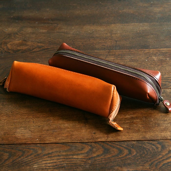 pot] 栃木レザー イタリアンレザー ペンケース blpt0073