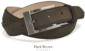 NdH] ヌバックレザー ビジネスベルト bllb0745 | ビジネスベルト