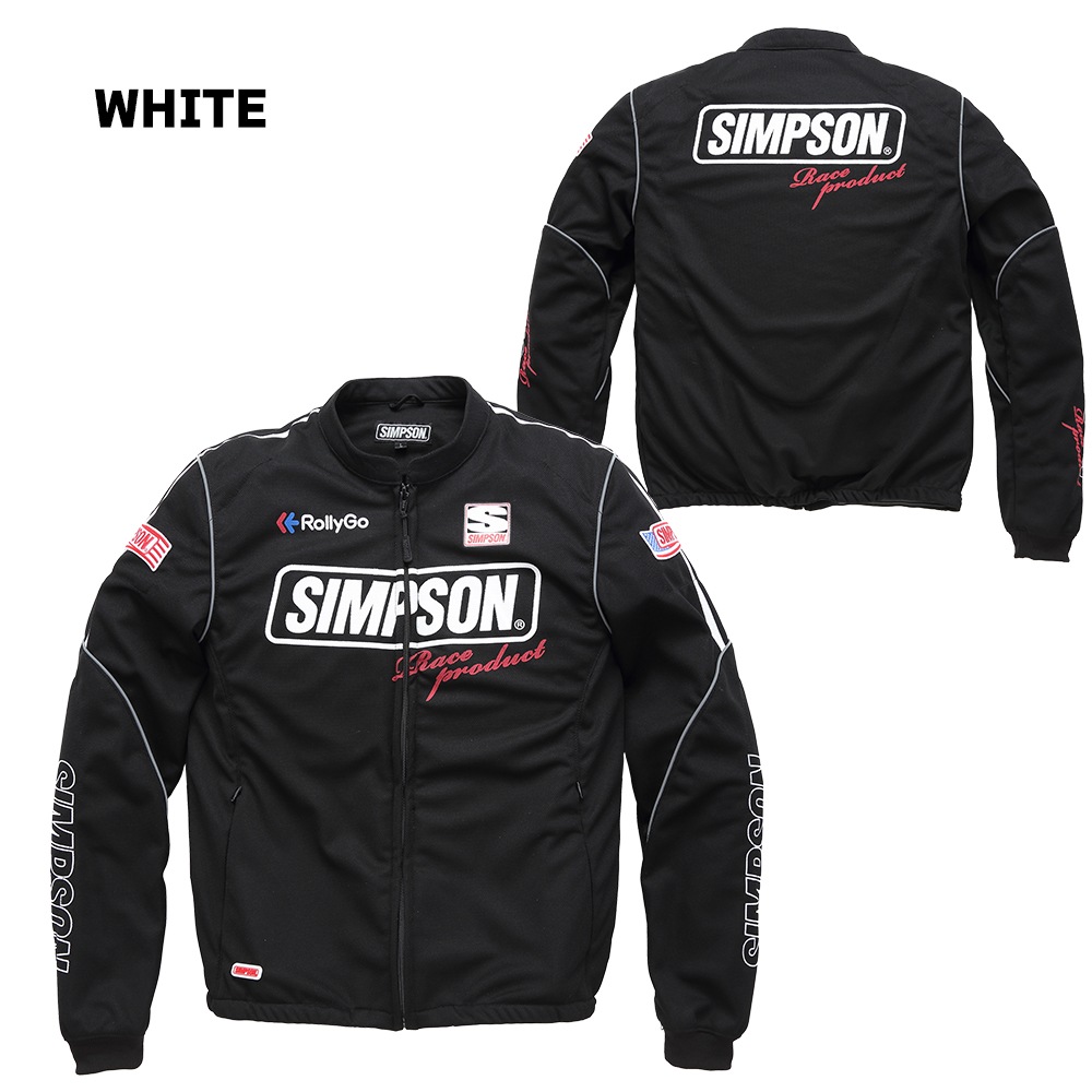 SIMPSON NSM-2208LTD ライダース メッシュクールジャケット 春夏モデル