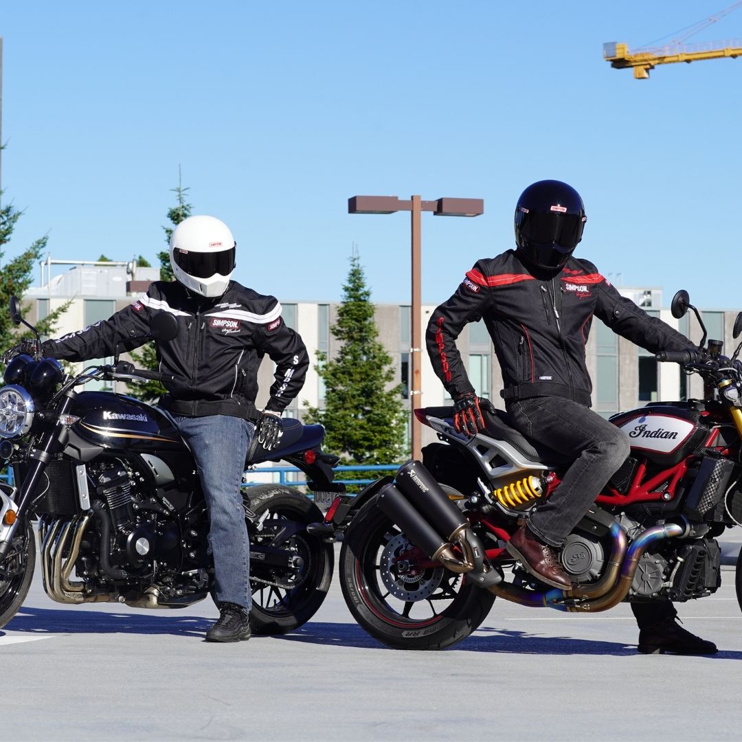 SIMPSON NSW-C02 ライダース ウィンタージャケット 秋冬モデル