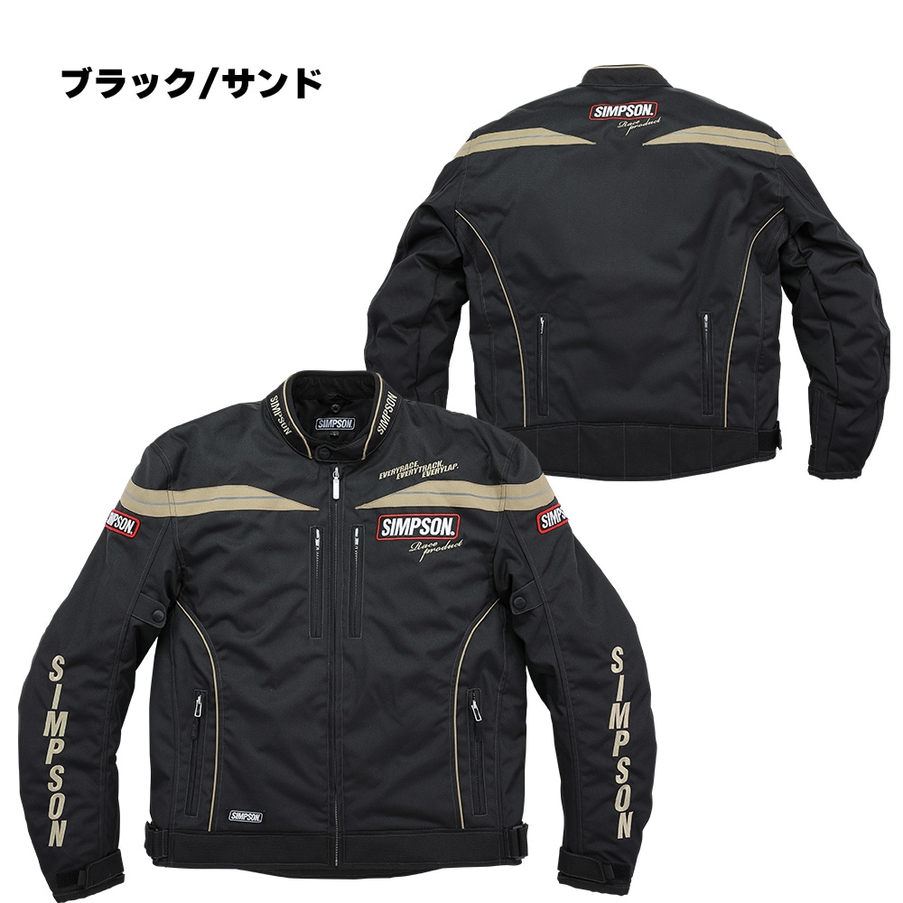 SIMPSON NSW-C02 ライダース ウィンタージャケット 秋冬モデル