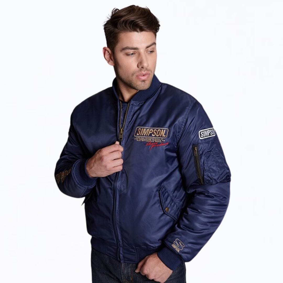 SIMPSON NSW-1907 MA-1タイプ ウィンターフライトジャケット 秋冬