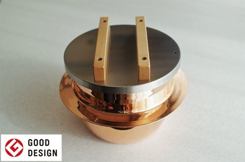 純銅製 炊飯釜 『ごはんはどうだ！』 5合用 新光金属 新光堂 ごはんは