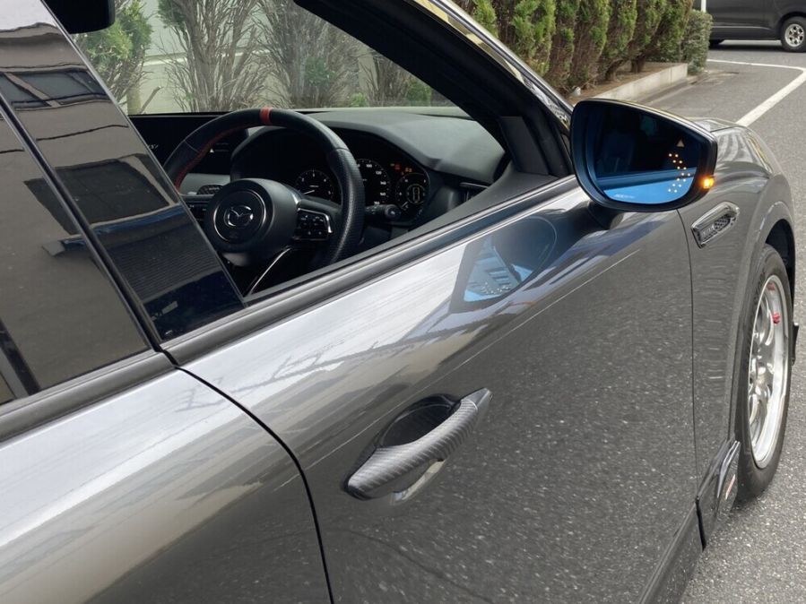 MZRacing Store - MZRacing マルチファンクションLED ブルーミラー CX