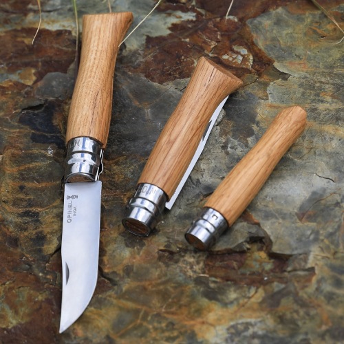 ステンレススチール No.09 オリーブ | 折りたたみナイフ,Tradition