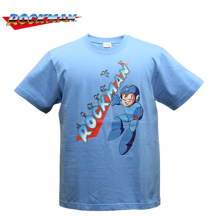 ロックマン3 Tシャツ XLサイズ MEGAMAN カプコン CAPCOM カプコン（CAPCOM） ロックマン RUNNING & GUNNING Tシャツ : フロッグ