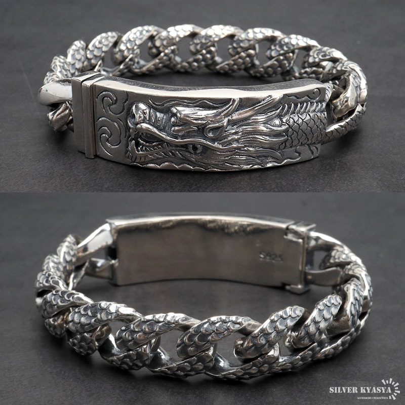 シルバー925 ドラゴンブレスレット 龍 [bs265] | スタイルで探す,個性