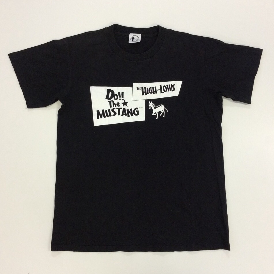 THE HIGH-LOWS ハイロウズ DO THE☆MUSTANG ドゥ ザ マスタング 半袖T