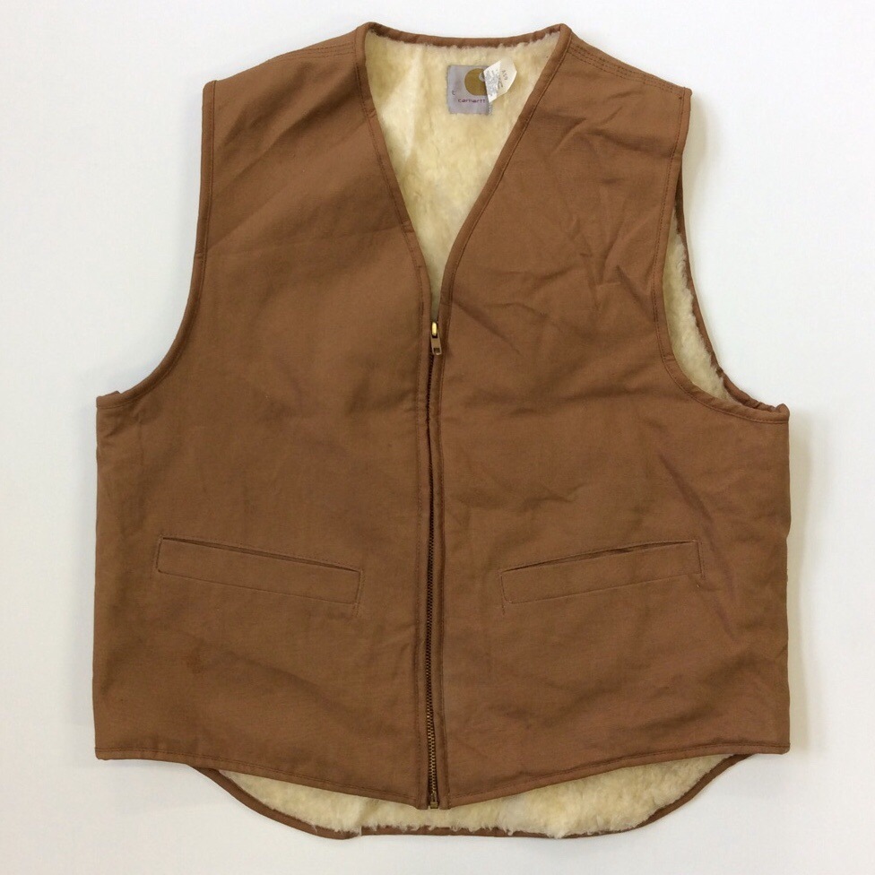 CARHARTT カーハート ワークベスト ジャケットベスト ノーカラー