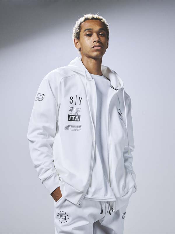 MULTI LOGO HIGH QUALITY ZIP HOODIE | ALL ITEMS | 【公式】SY32 by