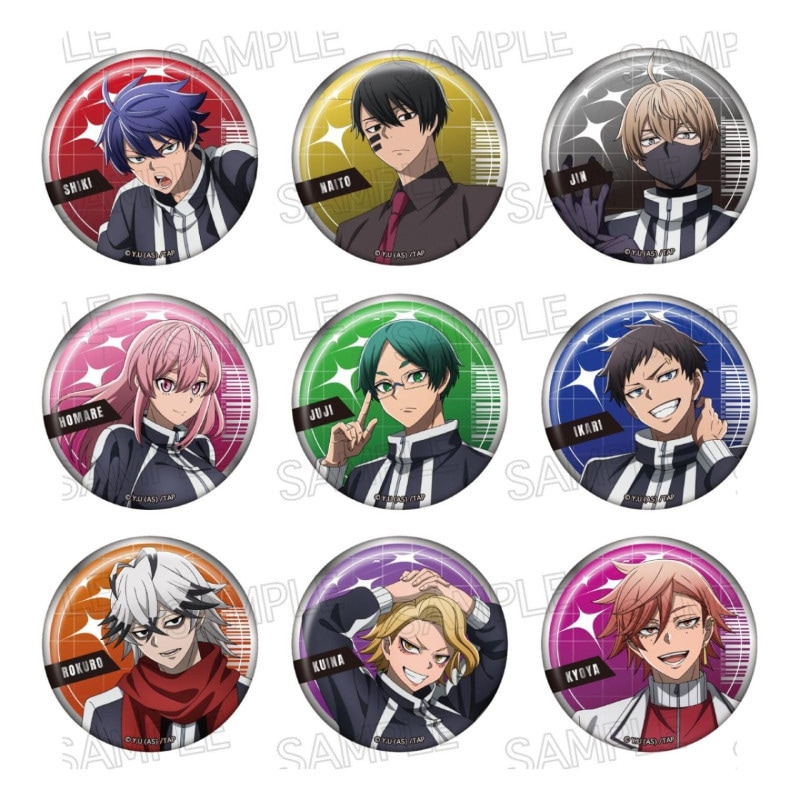 桃源暗鬼 桃源暗鬼 TSUTAYA ツタヤ 缶バッジ シブツタ 桃寺神門 桃寺