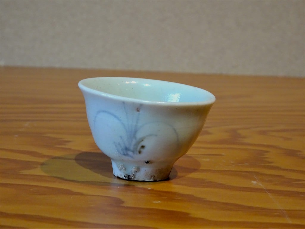 初期伊万里秋草文小盃 | 酒器 | 冨江洗心堂オンラインショップ