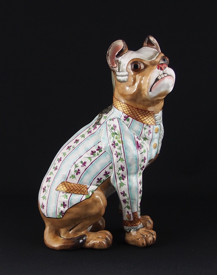 エミール・ガレ 「犬型置物」 | | アトリエ・ブランカ