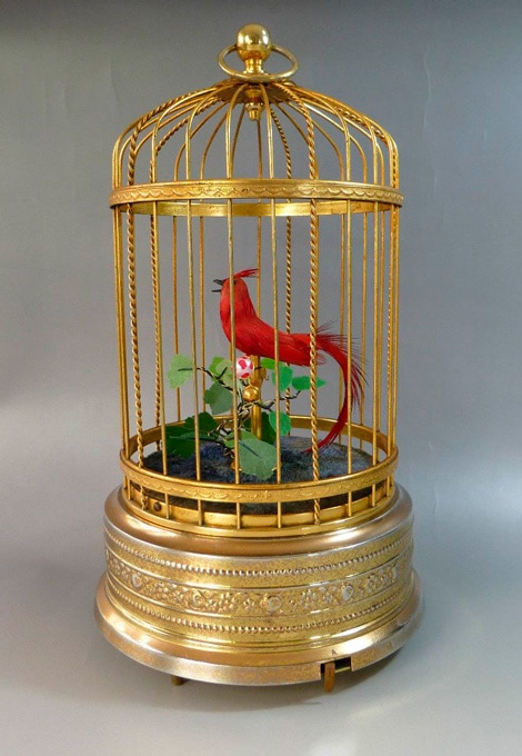 工房不詳 「シンギング・バード（赤）」 日本製 | | アトリエ・ブランカ