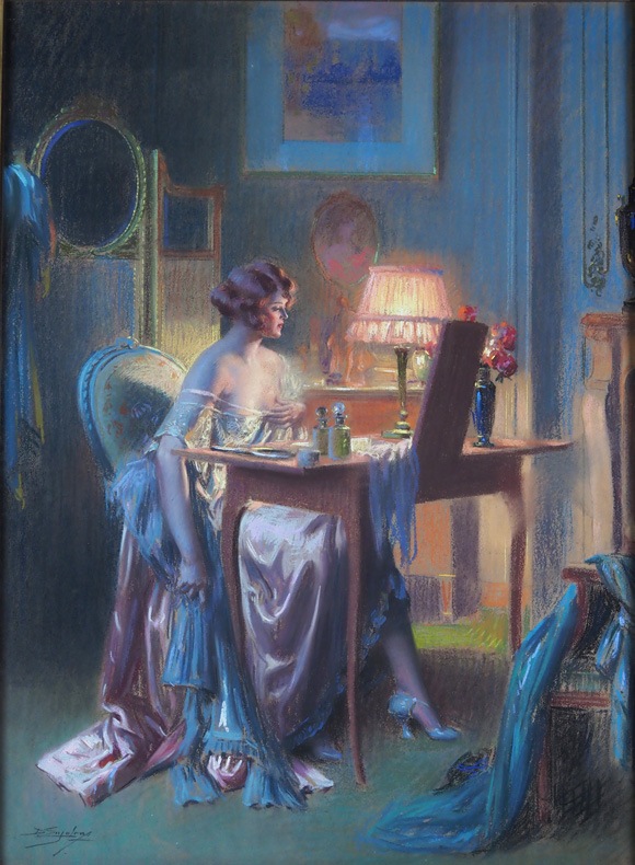 デルファン・アンジョルラス 「夜会のあと」 | | アトリエ・ブランカ