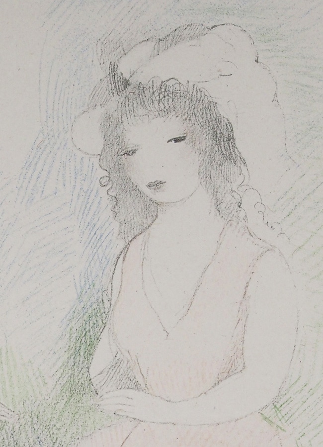 マリー・ローランサン 「二人の少女と犬」 | | アトリエ・ブランカ