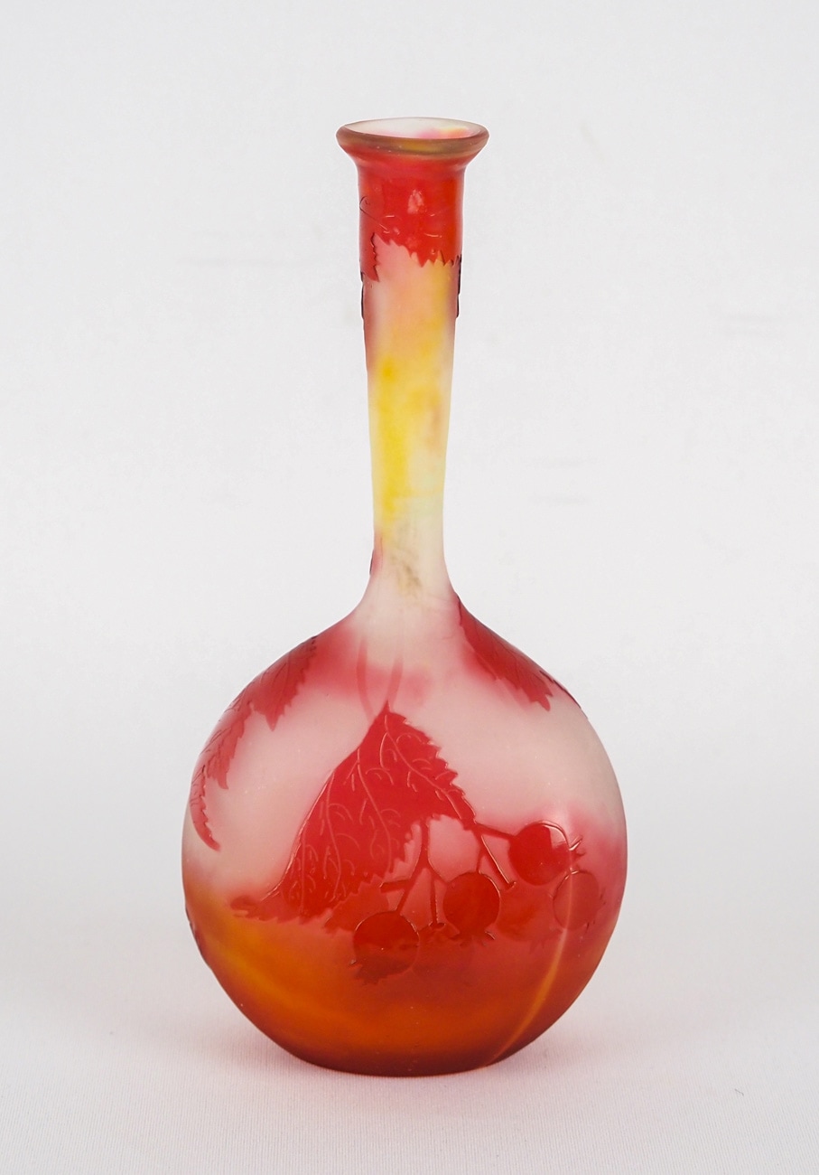 エミール・ガレ 「スグリ文花瓶」 | | アトリエ・ブランカ