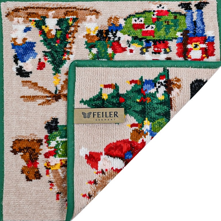 フェイラー FEILER ハンカチ ハンドタオル 25cm レディース エルツ山地