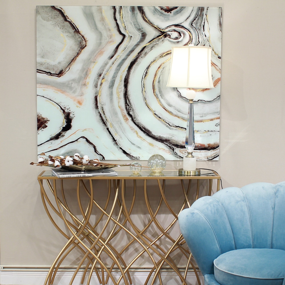 ガラスアートパネル ウォールアート モダンアート 壁掛け 大判