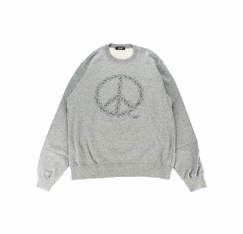 UNDERCOVER アンダーカバー SWEAT PEASE BEAR_MENS グレー UC2B9804-2