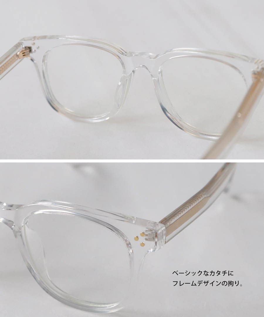 UVカット眼鏡 眼鏡 メンズ UVカット スクエア・メール便不可 | MENS