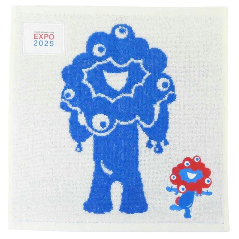 万博 ミャクミャク ミニタオル 2025大阪関西万博 デザイン 公式 グッズ