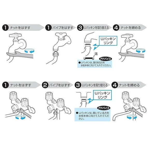 サンエイ SANEI パイプパッキンセット PP43A-1S-19 | 水廻り・水道用品