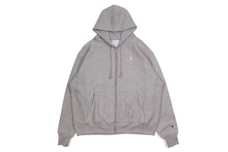 CHAMPION REVERSE WEAVE FULL ZIP JACKET (GF69-1IC:OXFORD GREY