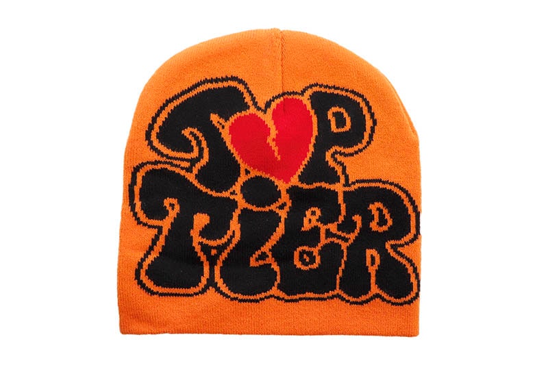 TOP TIER BEANIE (ORANGE/BLACK) | Brand,OTR,その他のBRAND