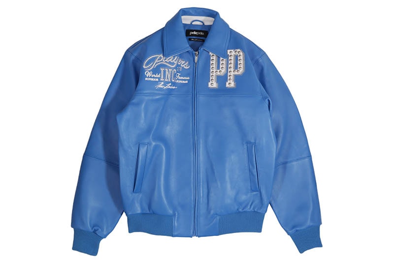 Pelle Pelle PLAYERS INC JACKET (425-37544-HOW:HONOLULU BLUE/WHITE