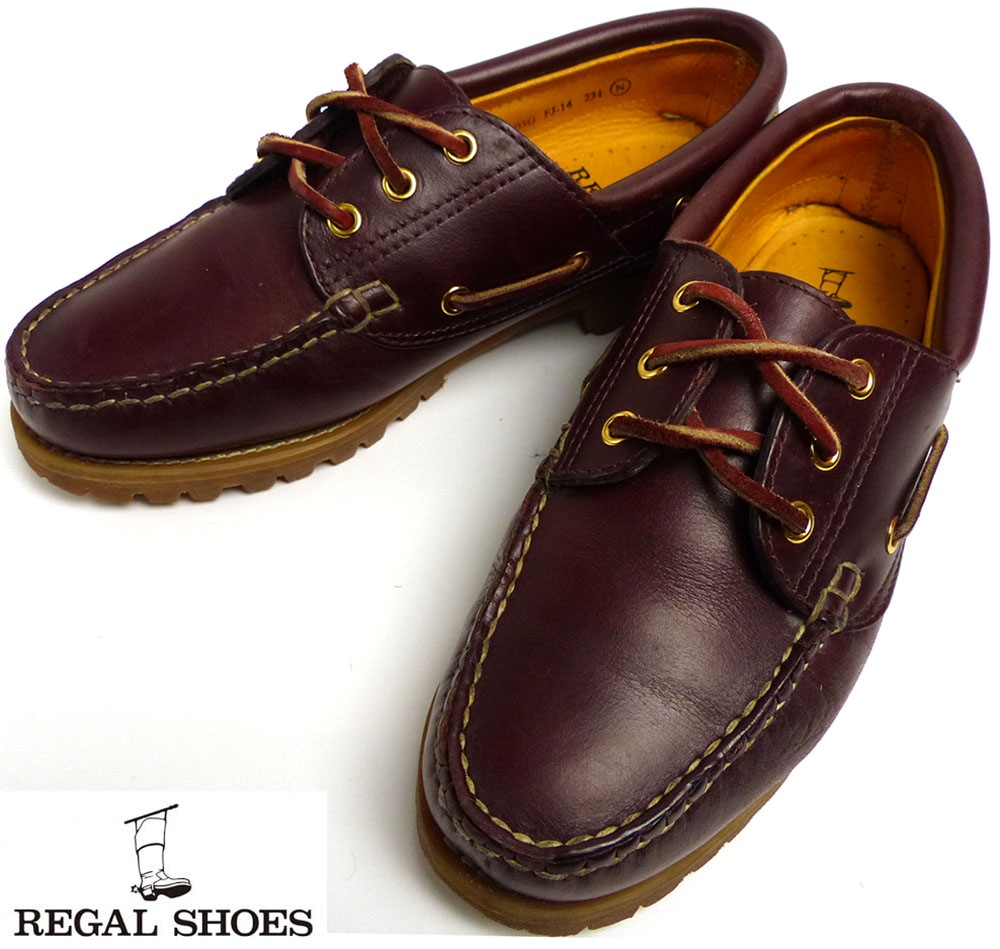 訳あり】REGAL / リーガル 03G FJ-14 デッキシューズ 23 1/2(23.5cm