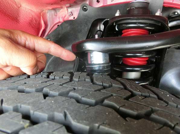 リフトアップ用 キャンバー補正 ボールジョイント2個セット | GUN125