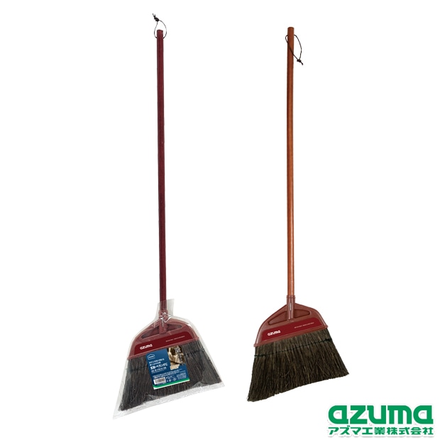 AZH163 名匠黒シダほうき中柄 |おそうじのことならアズマ