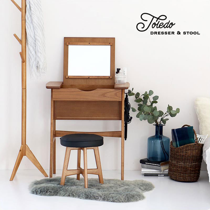 ドレッサー＆スツール toledo｜B-COMPANY公式オンラインショップ