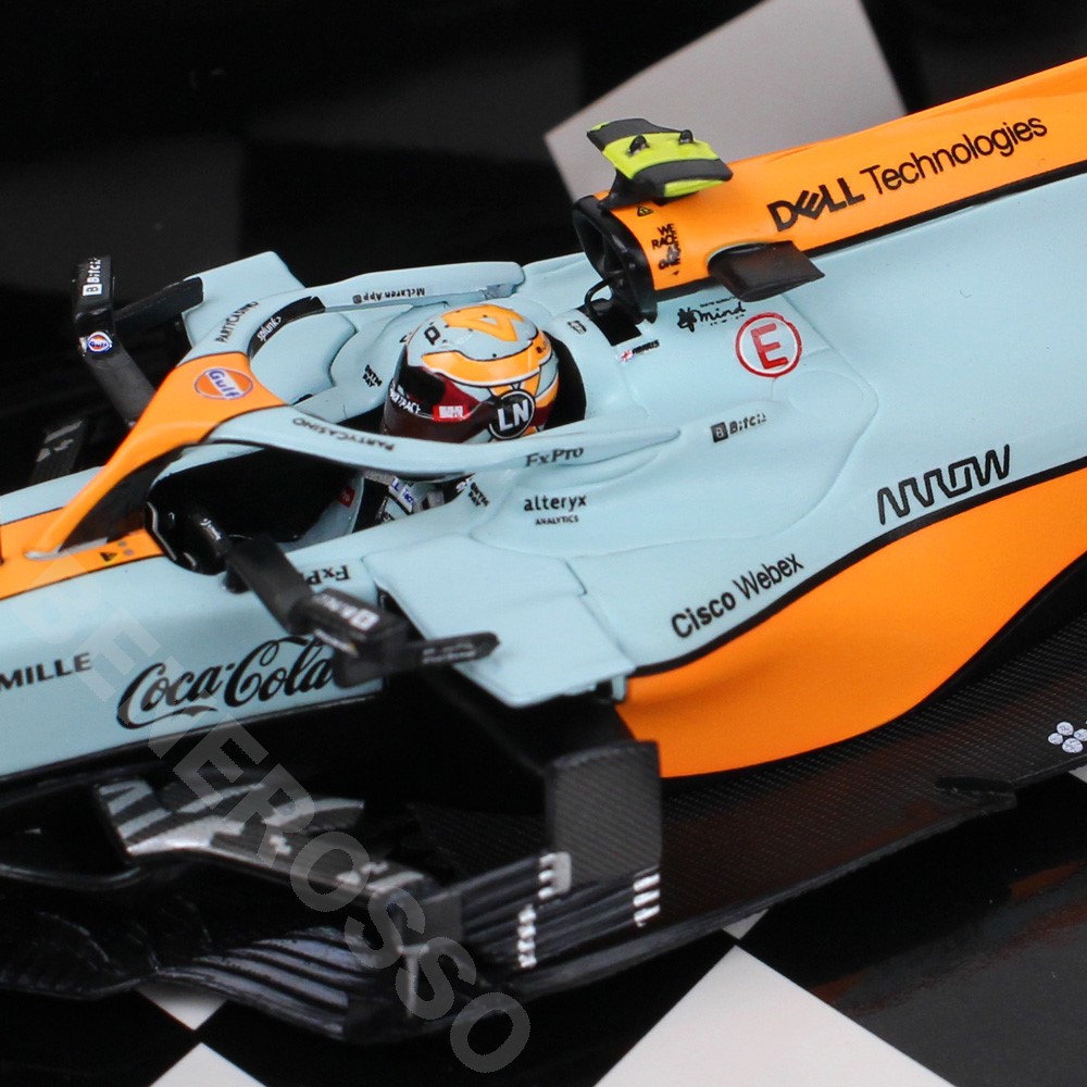 MINICHAMPS 1/43スケール マクラーレン F1 チーム MCL35M L.ノリス