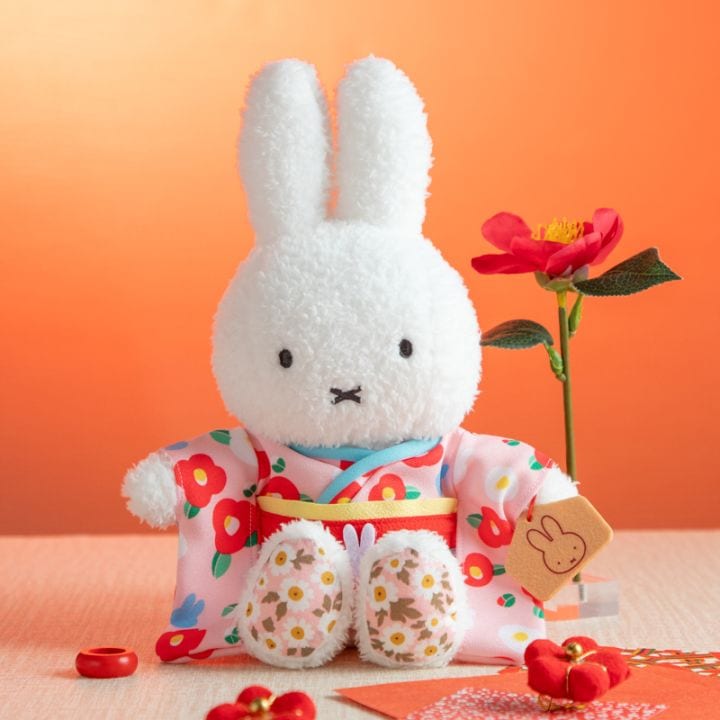 Flower Miffy 刺繍ブリキ缶 ミモザ | グッズ商品,フラワーグッズ