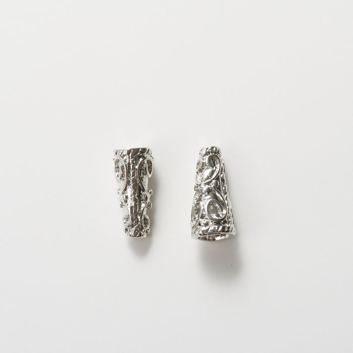 メタルパーツ/ビーズキャップ シルバー | ・メタルビーズ・パーツ