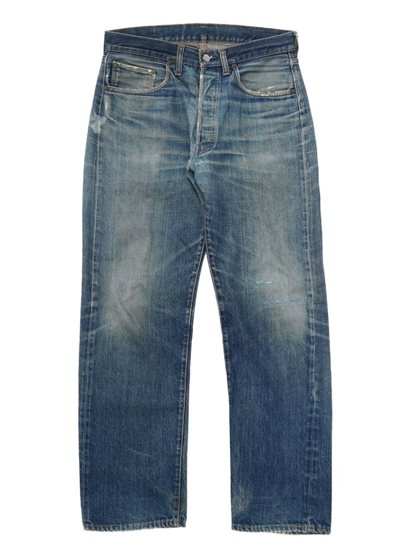 70's Levi's 501 66前期 デニムパンツ 良色落ち 表記(33x32) ブリーチ