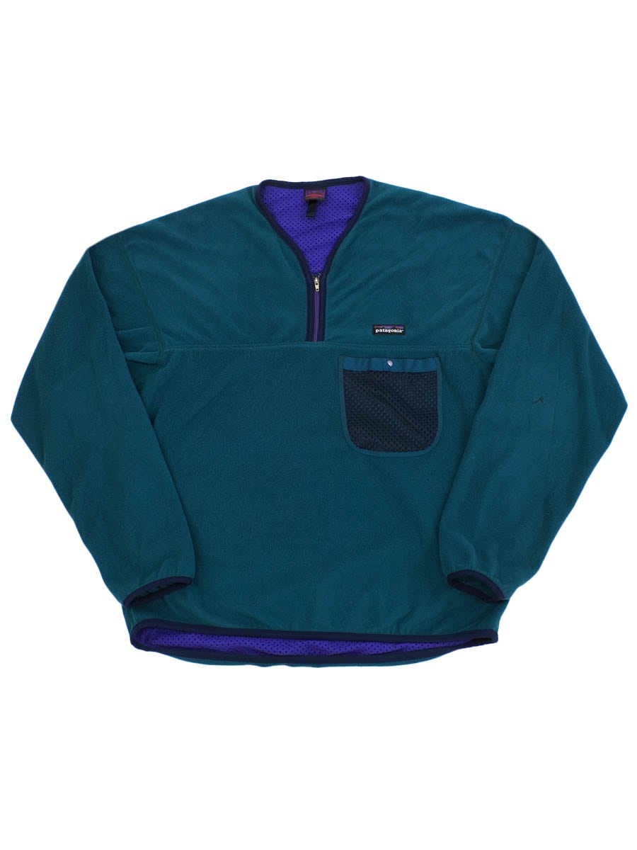94 パタゴニア カヤック エルキャプリーンプルオーバー ブルーグラス