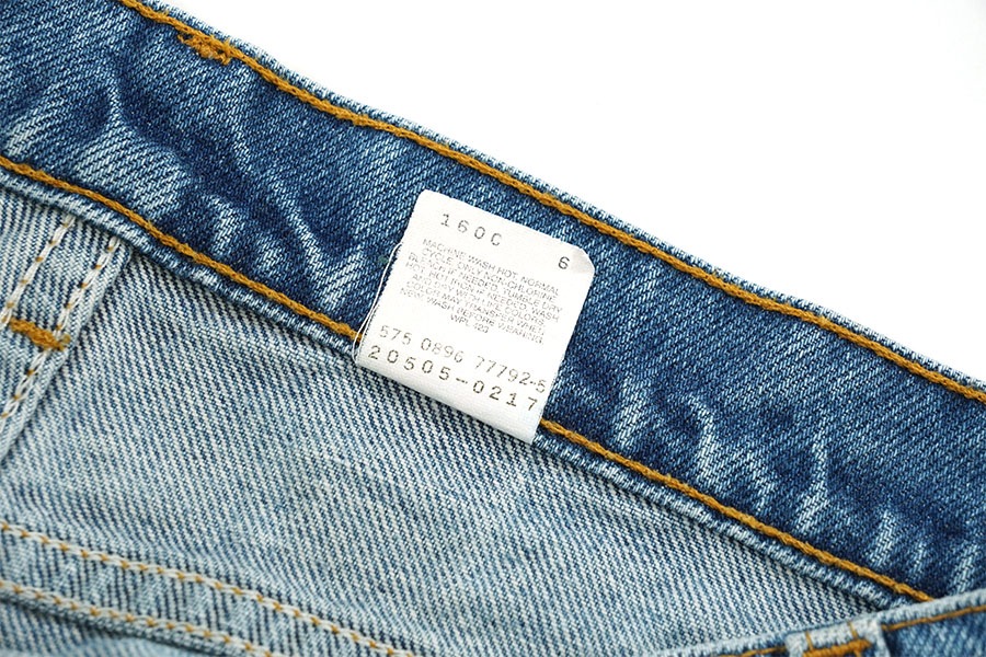 90's Levi's 505 オレンジタブ デニムパンツ 良色落ち 表記(34x32