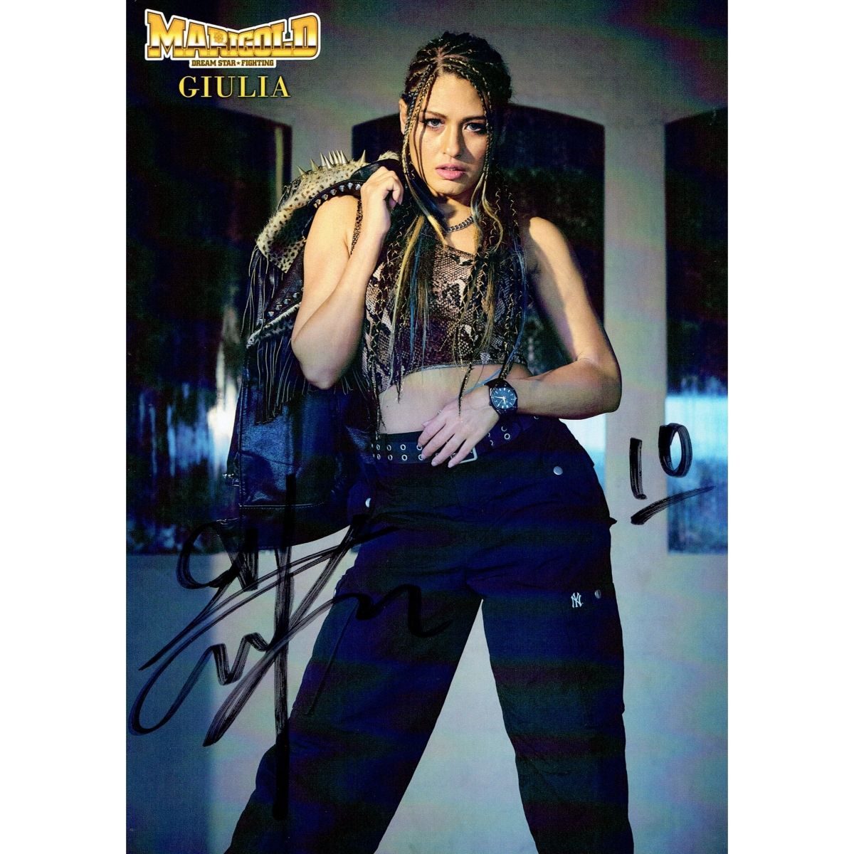 ジュリア #10 マリーゴールド ポートレート 直筆サイン入り