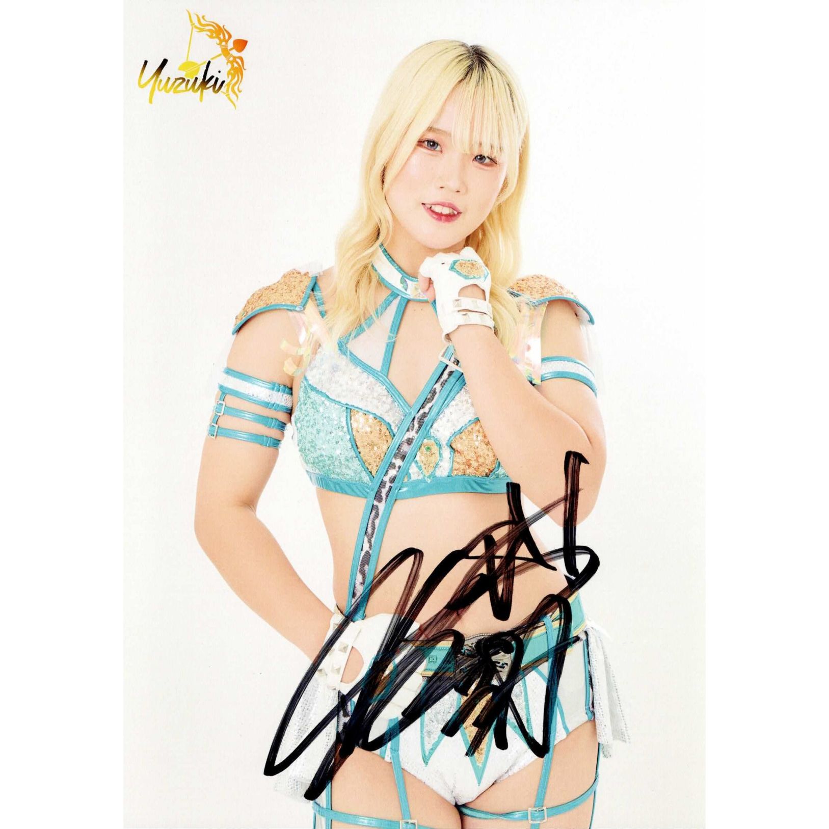 ビクトリア弓月 #1 マリーゴールド ポートレート 直筆サイン入り